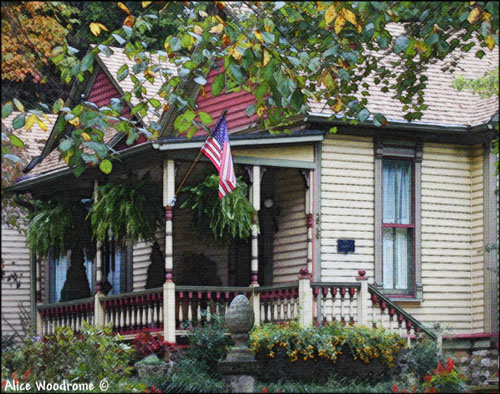 A house in Eureka Springs...Click here to see the image larger