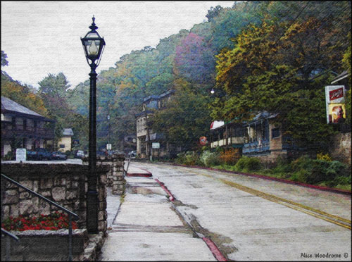 Downtown Eureka Springs...Click here to see the image larger