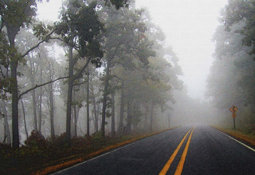 Driving through the Ozark National Forest...Click here to see the image larger