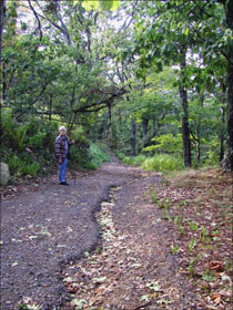 Alice on the Rim Trail...Click here to see the image larger