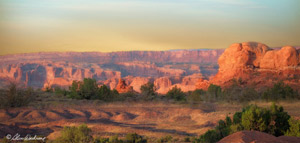 Arches National Park at dawn