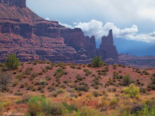 Along Highway 128 to Moab