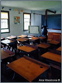 Amish school room