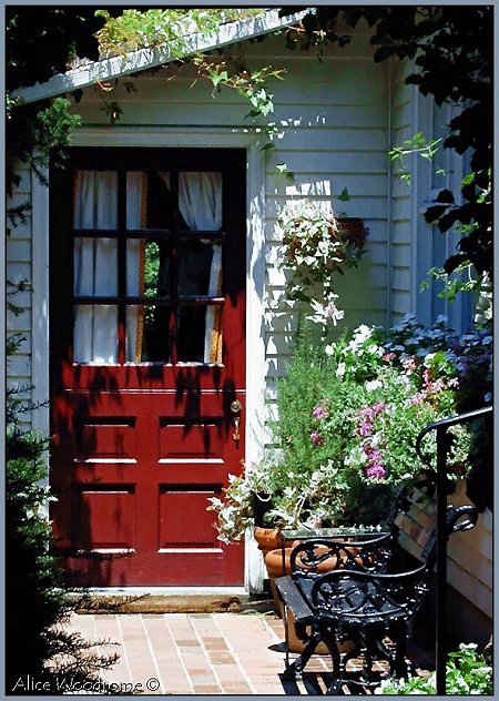 red door