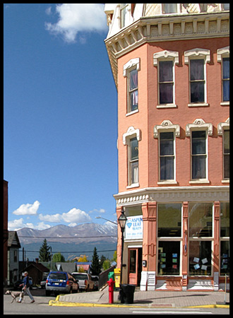 Fortunes were made in the Leadville area from the rich mineral deposits.