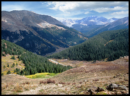 Independence Pass has some of Colorado's finest alpine views. 