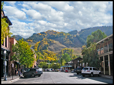 Aspen has a breathtaking alpine backdrop.