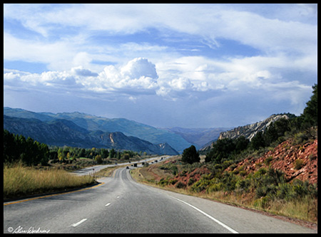 toward Glenwood Springs