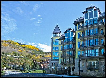 We arrive in Vail