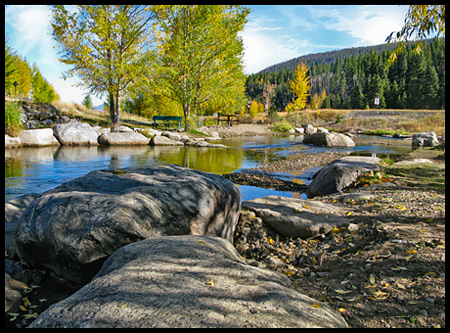 Near the end of the trail