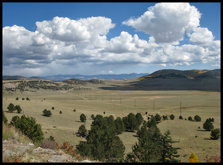 On the way to Como, Colorado