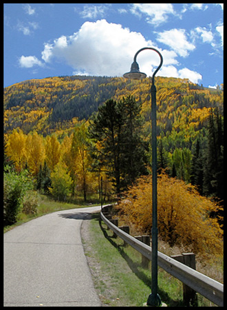  along the banks of Gore Creek