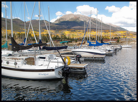 a beautiful morning at the Marina