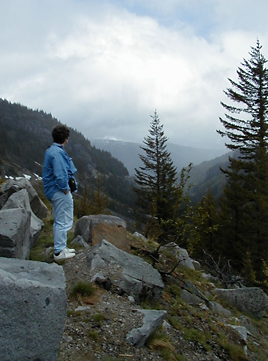 Jill and Rainier National Park