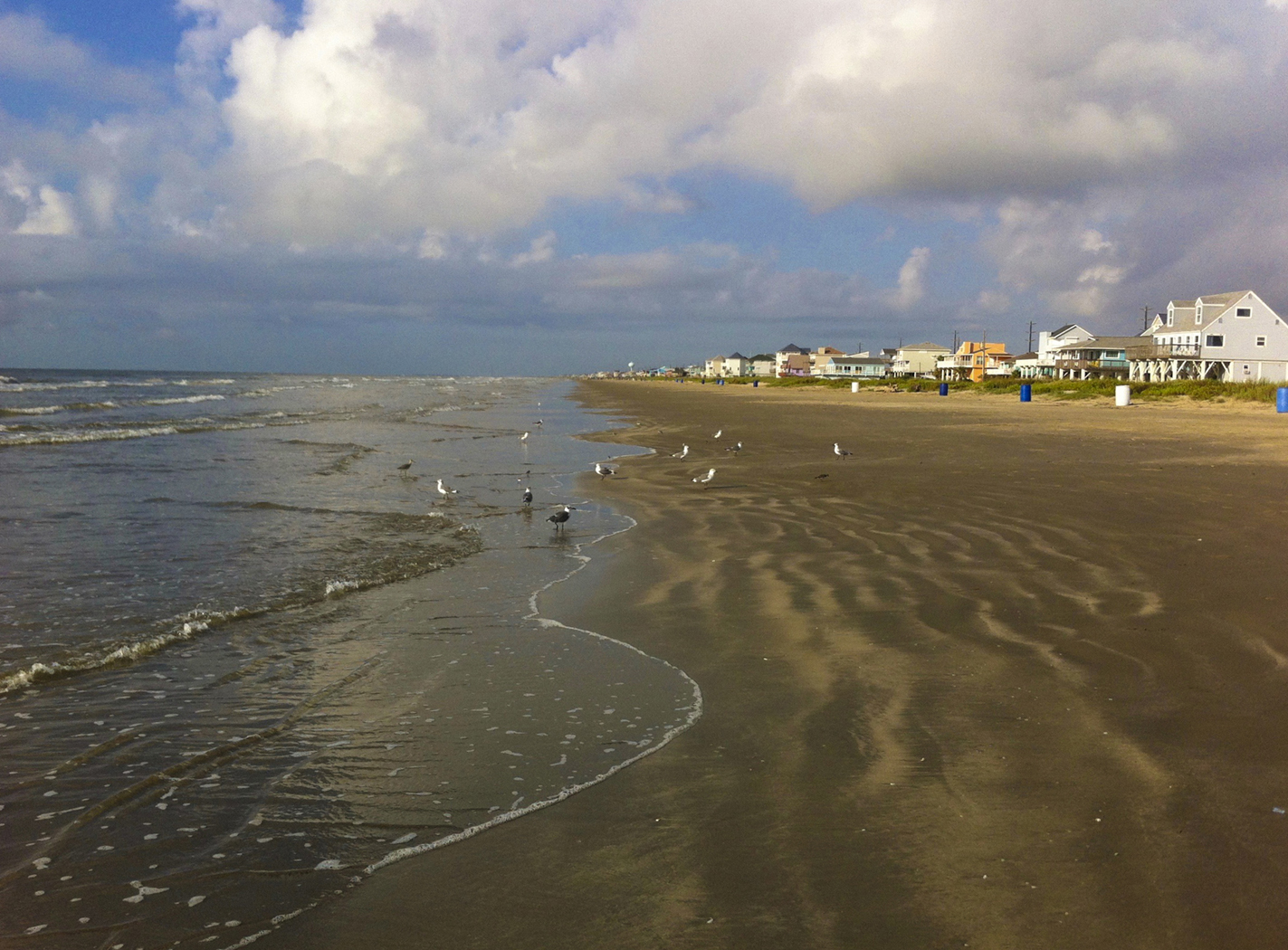 beach at Galveston