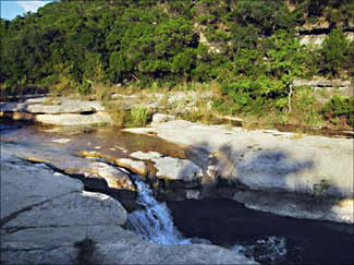 The waterfall was one of the prettiest waterfalls we found on the trip although it's not what you'd describe as spectacular. -- click to see larger version