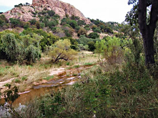 Another view of Sandy Creek  - Click for larger view