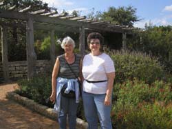 Alice and Chris at the Lady Bird Wildflower Center - Click to see larger view