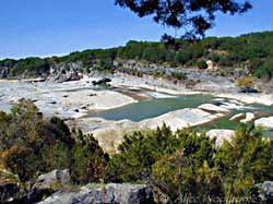 Snap snap -- we couldn't stop taking pictures at the Pedernales - Click for larger view