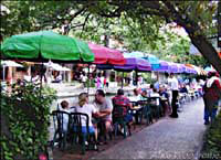 I love this stretch of umbrellas along the river -- click to see larger version
