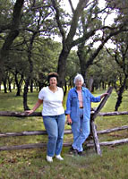 Chris and Alice at Settlers Crossing - Click for larger view