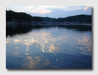 The second morning at the lake