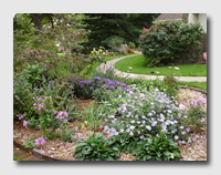 Lanscaping in a Neighborhood in Quincy, Illinois