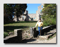 Chris at Ha Ha Tonka Castle Ruins