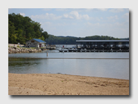 Beach at the Lake of the Ozarks State Park