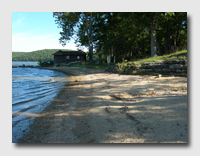 The beach we swam at when we were kids on vacation