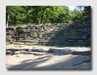 The stone steps down to the beach was unchanged