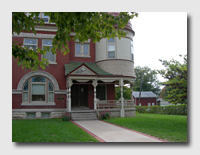 I loved that wrap around porch on this house