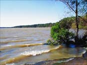 A windy day at Eufaula