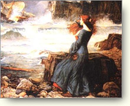 Miranda - The Tempest by John William Waterhouse at art.com